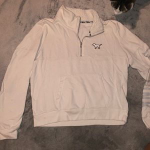 Victoria’s Secret PINK Half Zip Crewneck
